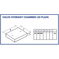Valve Chamber Hydrant Lid Plain